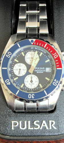 Mens pulsar pepsi 7t62 x019 - mens,