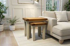 Cotswold Painted Oak Nest Of