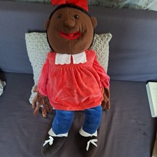 Robo Educational Toys large hand puppet girl moving mouth hands sign language