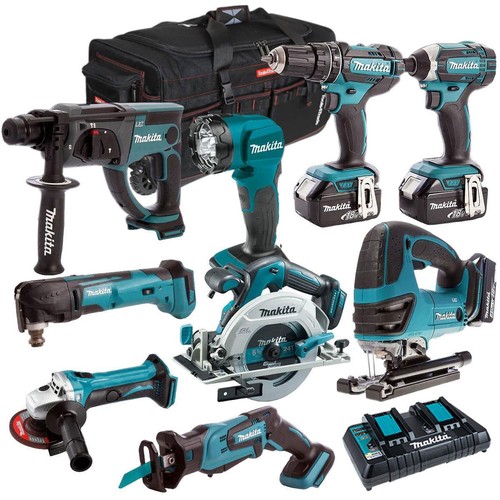 Makita 18v piece combo - makita, tool