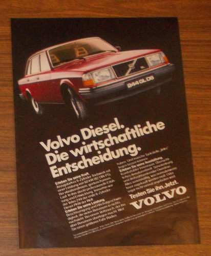 Rare advertising volvo - advertising,