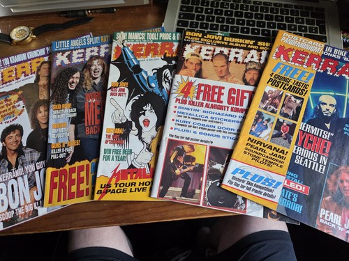Kerrang magazine bundle 5 - bundle, of