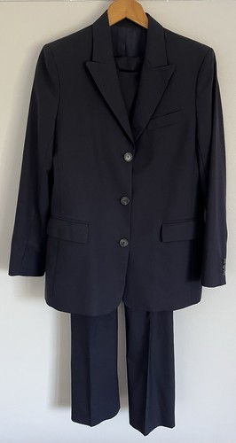 Crombie navy wool - suit, 10