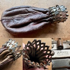Victorian leather metal gate