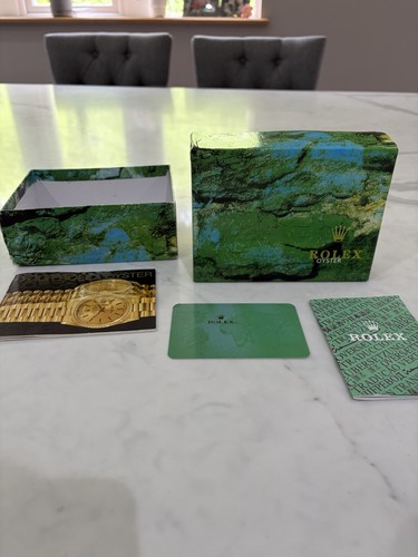 Rolex outer box and - outer, inserts