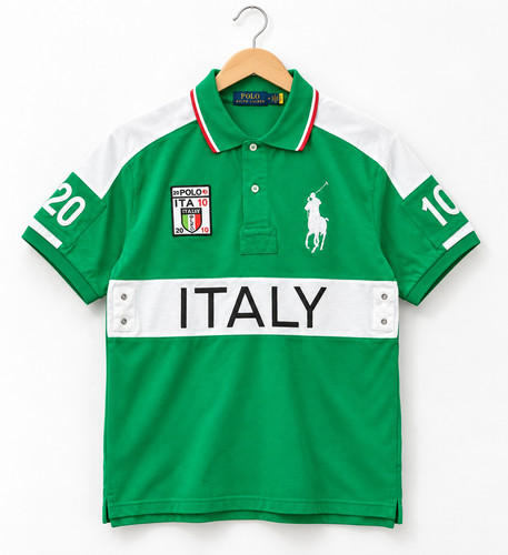 Green italy ralph lauren polo - green,
