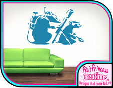 Banksy K Mount Up Rat Mylar