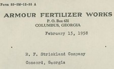 1958 Armour Fertilizer Works