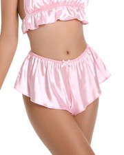 Satini Women's Satin Fluted