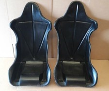  Track Day Racing Seat Fiberglass x 2 with holes blanked