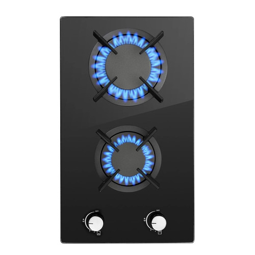 Gas hob burners 30cm black - gas, 2