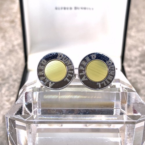Alfred dunhill round cufflinks - round,