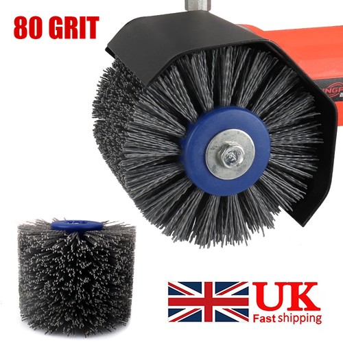 Wire drawing brush wheel - drawing,