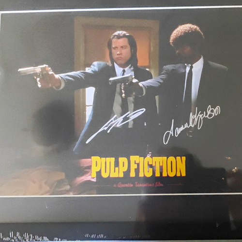 Pulp fiction signed photo - fiction,