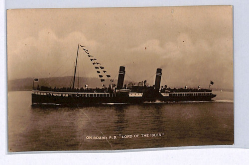 Scots islands steamer - gb,
