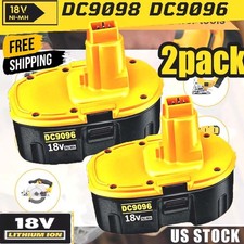 2X Upgraded 6.0AH Battery Fit