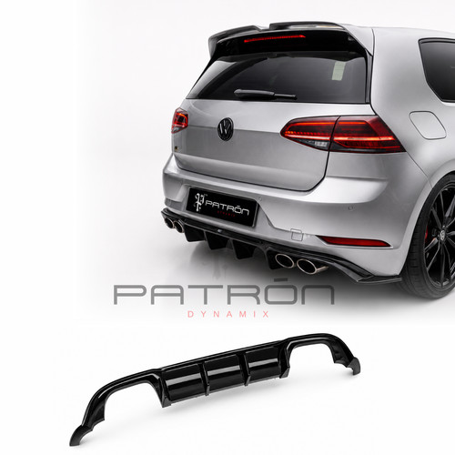 Golf mk7 rear diffuser - golf, r