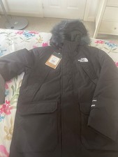 The North Face Boys McMurdo Parka Black L Large BNWT Authentic Brand New