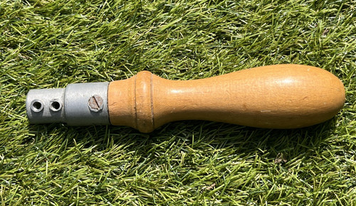 Vintage wooden pad saw handle - wooden,