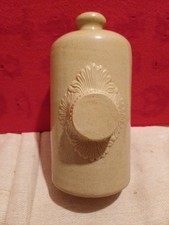Nice Small Size Antique Stoneware Footwarmer Hot Water Bottle