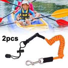 2Pcs Kayak Paddle Leash