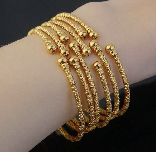 2pcs asian indian gold plated - asian,