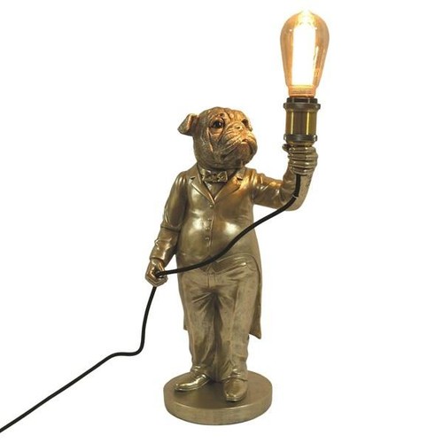 Large golden bull - golden, exposed