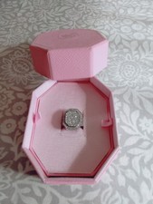 SWAROVSKI Dextera Cocktail Ring Octagon Shape Unisex Size 64 RRP £169