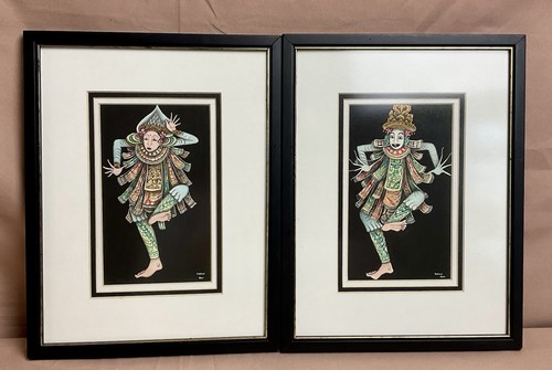 Pair framed balienese - pair,