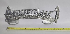 Vintage Cast Aluminum  Buckeye