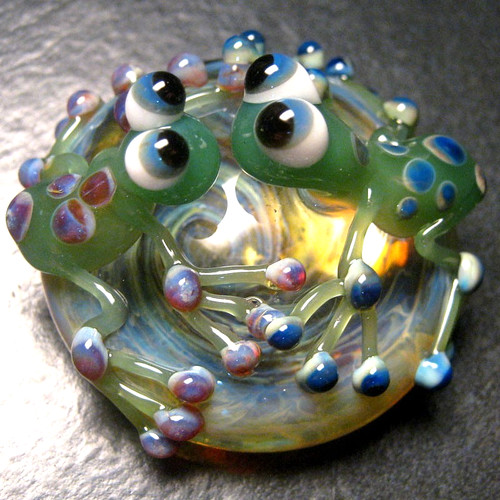 Boomwire glass double frog - glass,