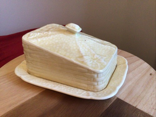Crown devon pottery cheese - crown, /