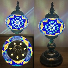 Turkish Moroccan Blue Table