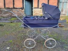 Blue  1980's VINTAGE  MARMET PRAM