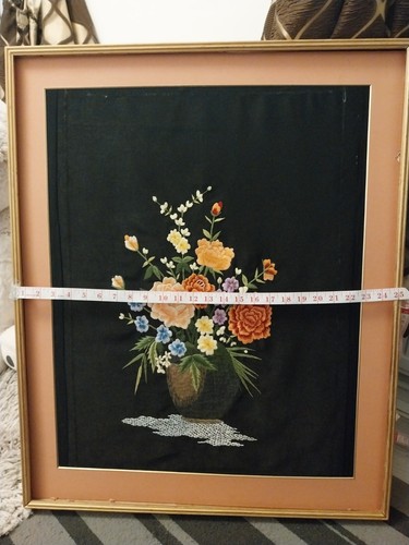Embroidery flowers oriental - embroidery, “oriental