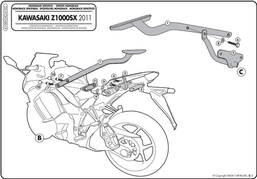 Givi 4100fz kappa - givi,