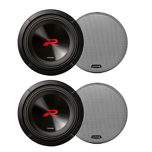 Alpine w10d4 r series - 2, 10"