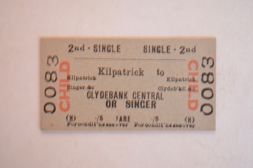 Railway ticket btc kilpatrick - railway,