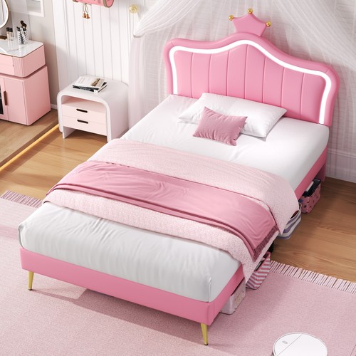 3ft single upholstered bed - single,
