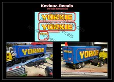 1/32 scale decals for Scalextric Truck / Lorry / C301 - various liveries