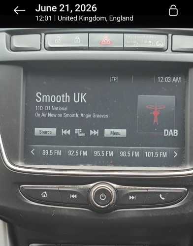 Vauxhall zafira tourer radio - zafira, c