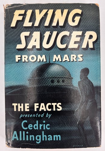 Flying saucer from mars cedric - mars,