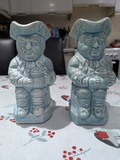 Pair Vintage ARTHUR WOOD blue