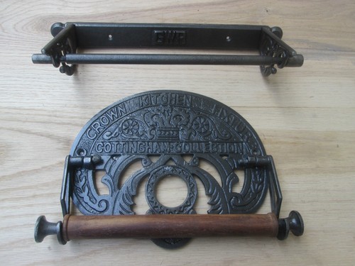 Cast iron kitchen roll holder - kitchen,