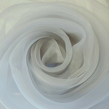 140cm Wide Crystal 20D silkly Organza wedding drape Material dress DIY 50 colors