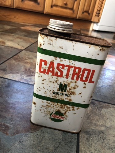 Old castrol oil - castrol, (full)