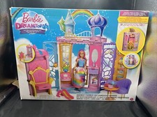 Barbie, Dreamtopia playhouse, 21 pieces Age 3+, Fold and go, Doll not included 