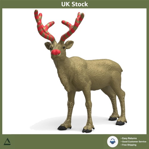 Shimmering golden reindeer - shimmering,