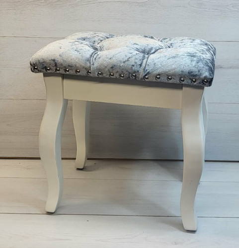 Grey velvet vintage - grey,