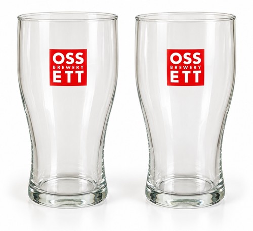 Pair ossett brewery pint - ossett,